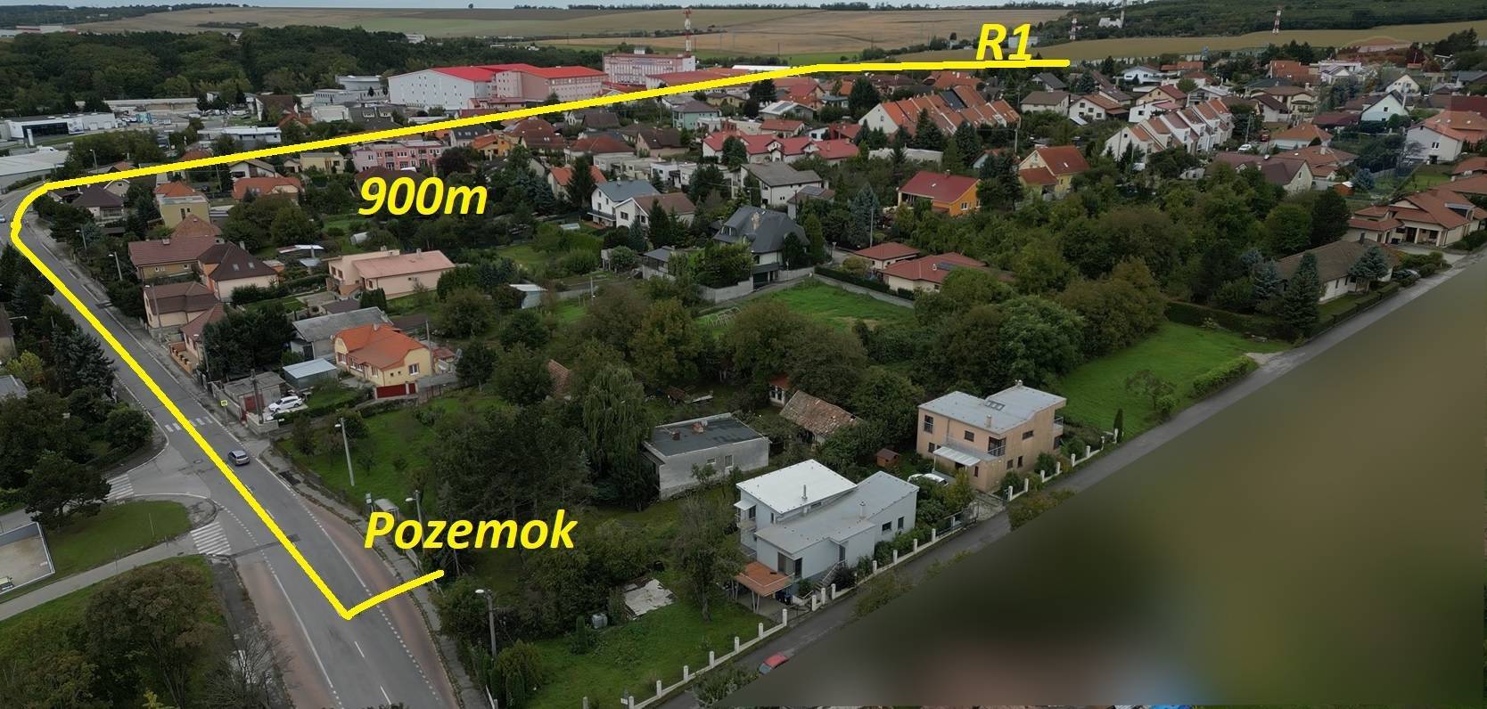 Predaj stavebný pozemok Nitra Čermáň EXKLUZÍVNE