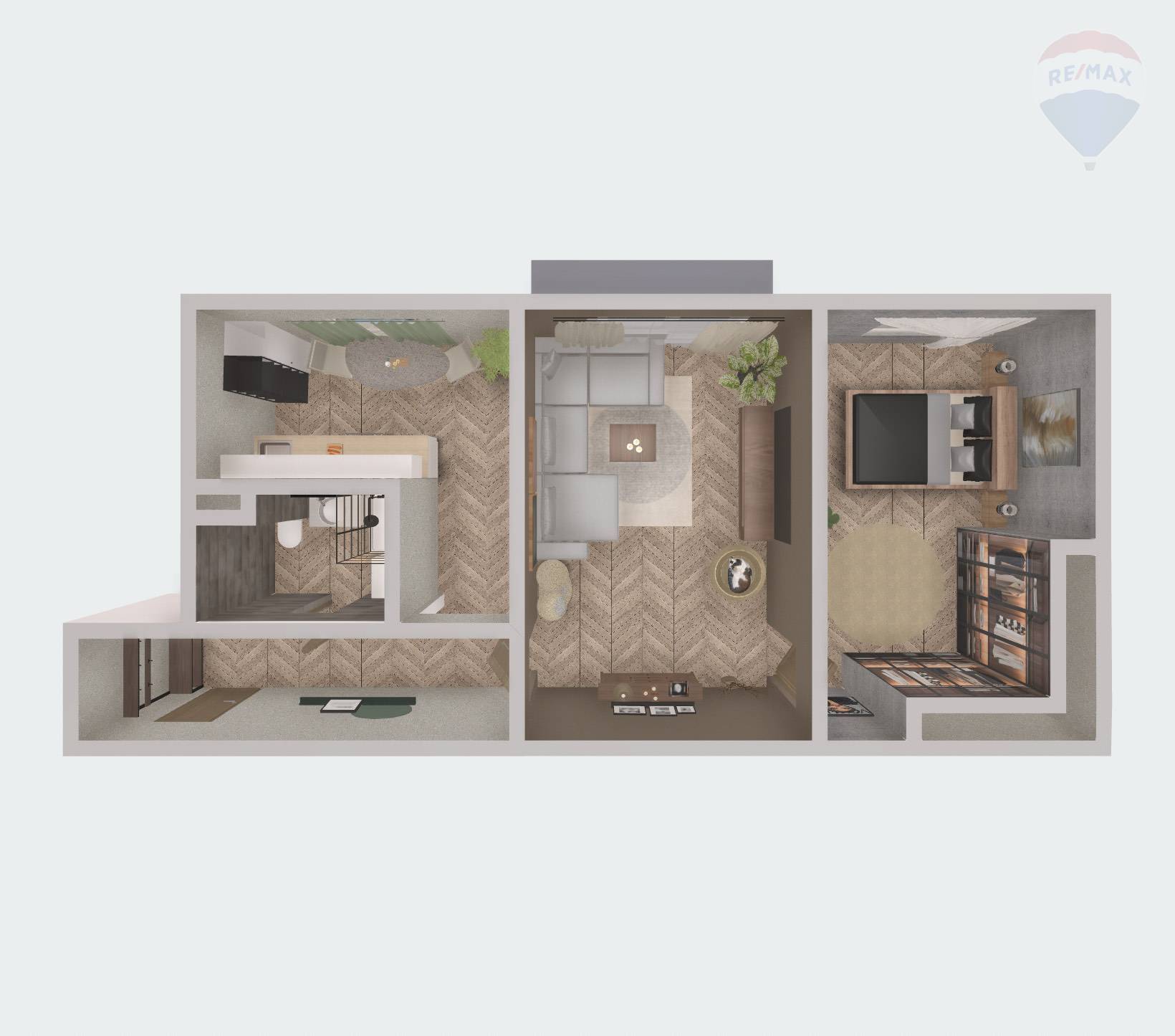 Predaj bytu (2 izbový) 60 m2, Nové Zámky  -  2 izbový byt Nové Zámky Slivkanič realitný maklér REMAX Family Nitra