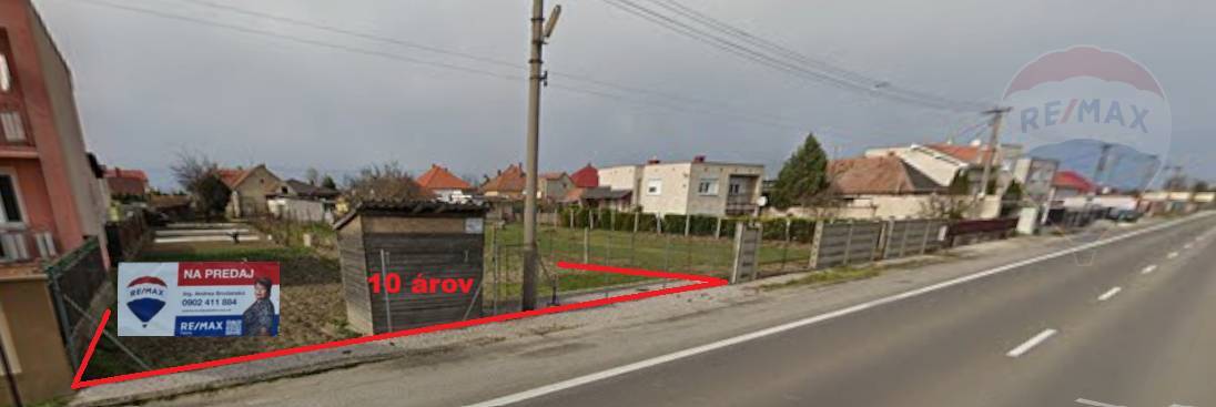 Predaj pozemku 1000 m2, Veľká Mača -