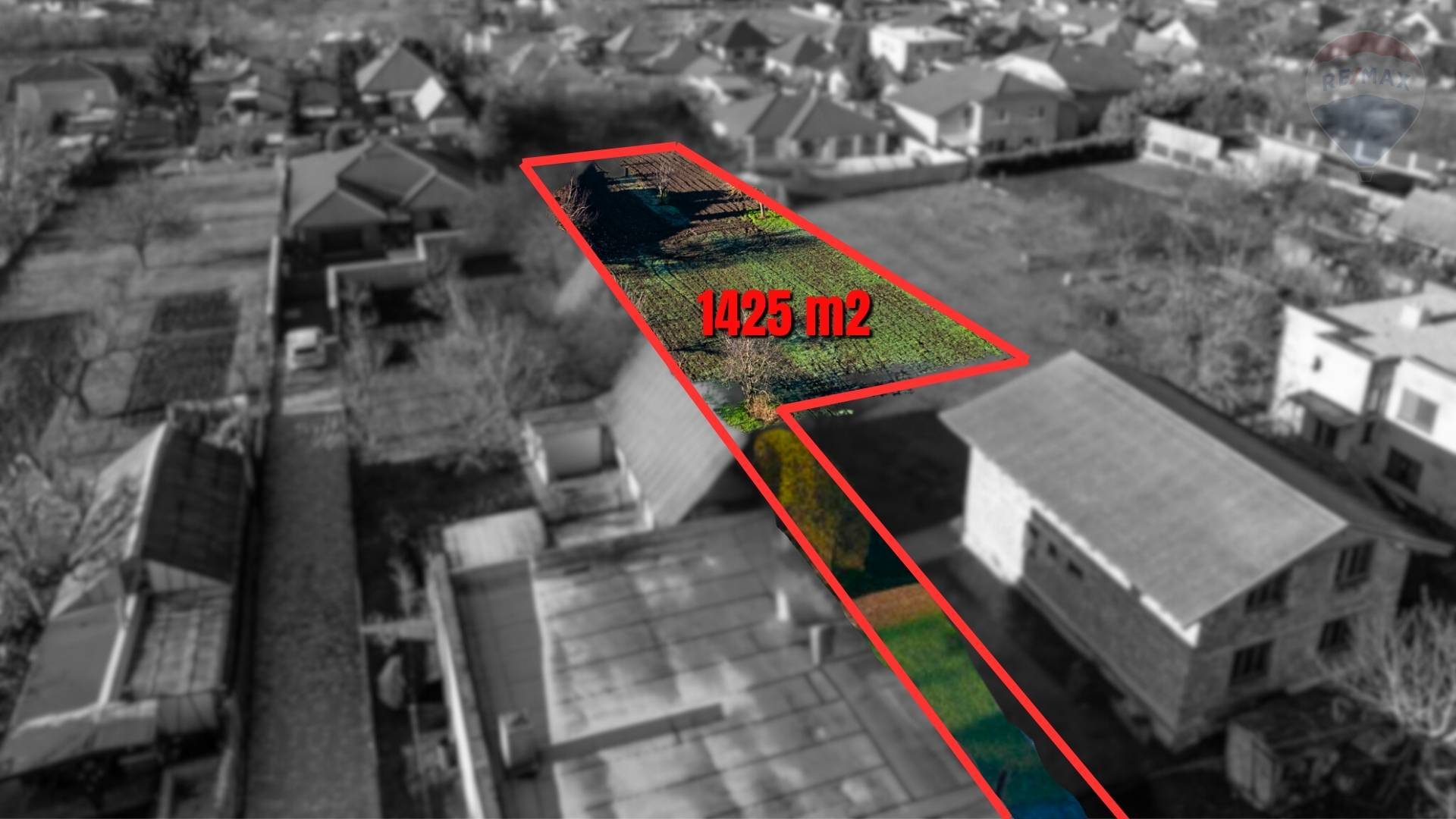 Pozem pre rodinný dom 1425 m2