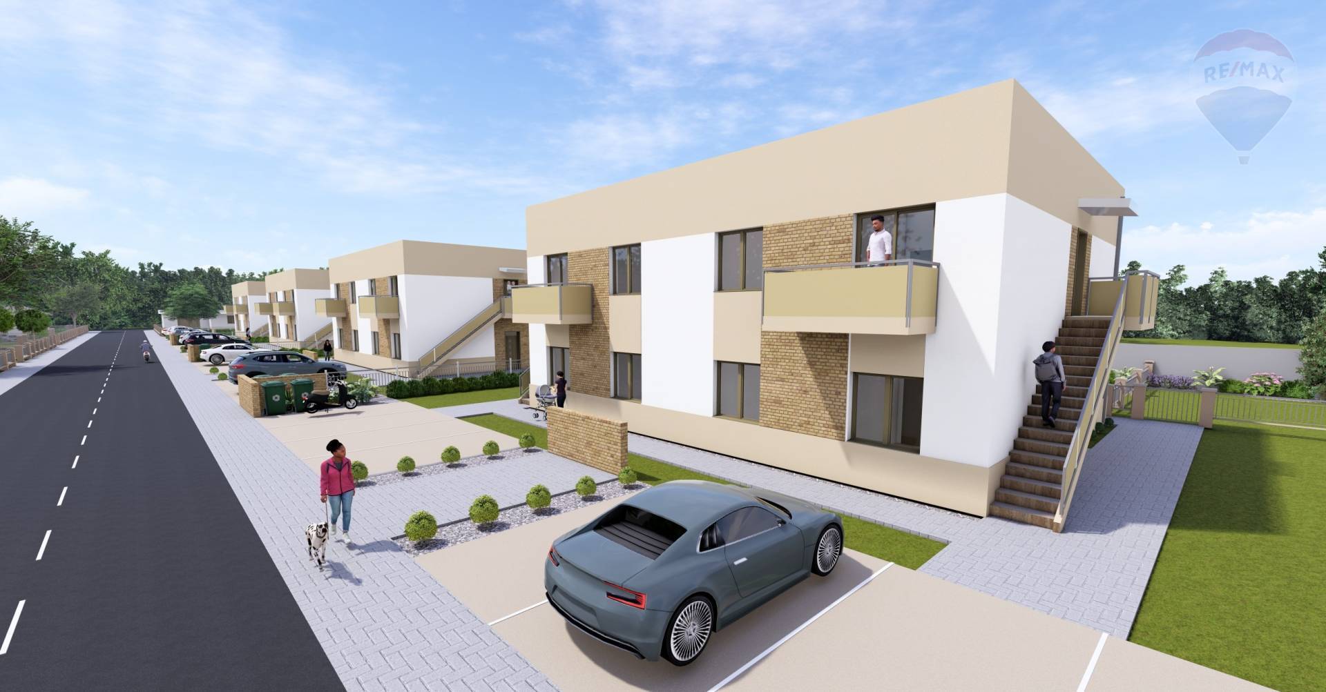 Predaj: NOVÉ BYTY- DUNAJ PARK, GABČÍKOVO, so záhradkou, okres Dunajská Streda