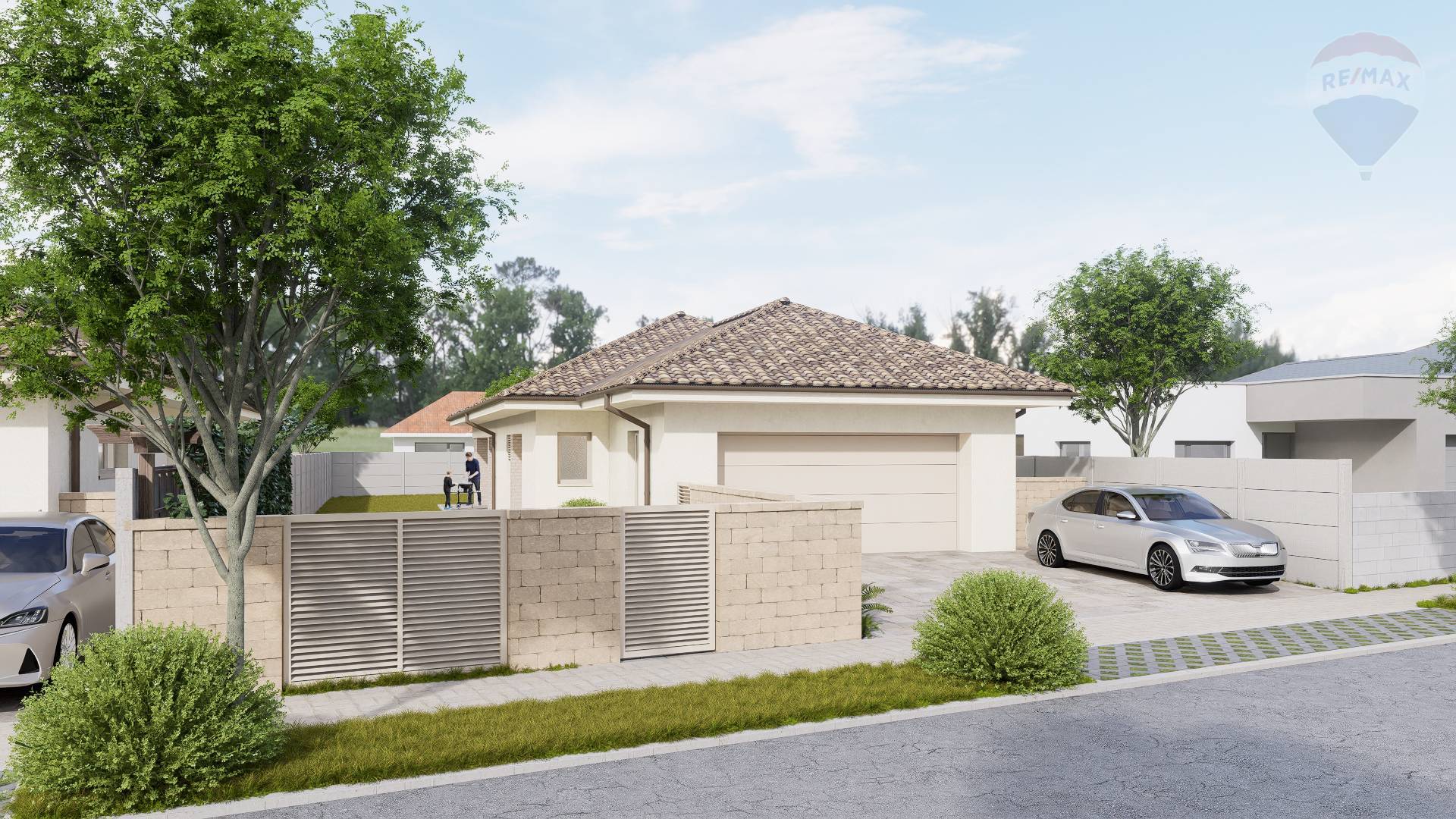 Na predaj: 4 izbový rodinný dom, dvojgaráž, Garden Town 1, Dunajská Streda