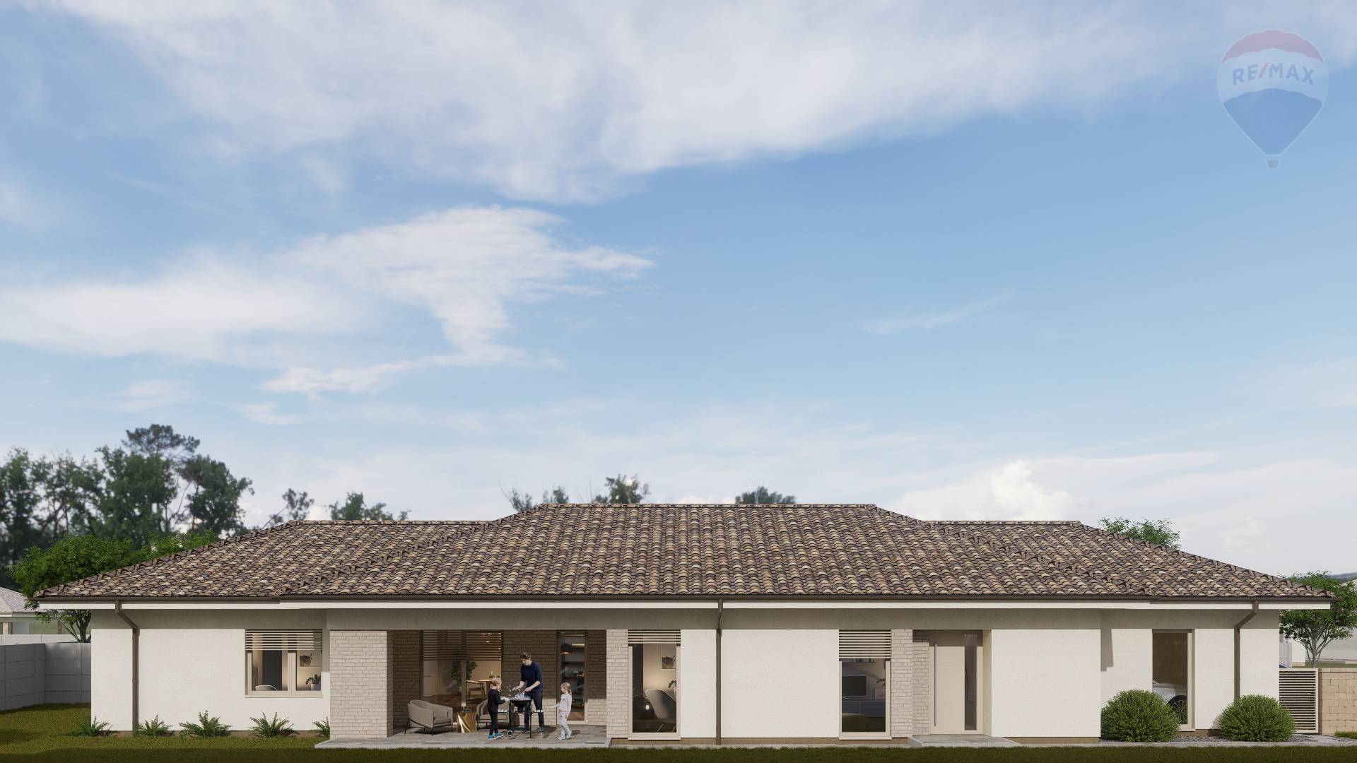 Na predaj: 4 izbový rodinný dom, dvojgaráž, Garden Town 1, Dunajská Streda