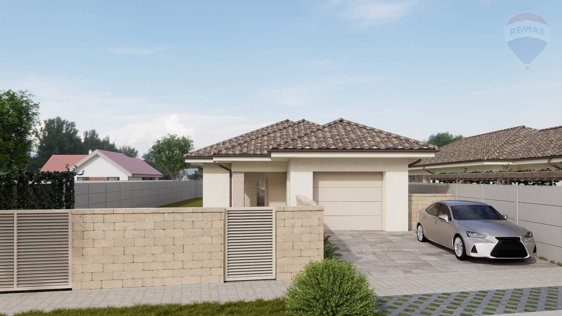 Na predaj: rodinný dom, garáž, holodom, Garden Town 1, Dunajská Streda