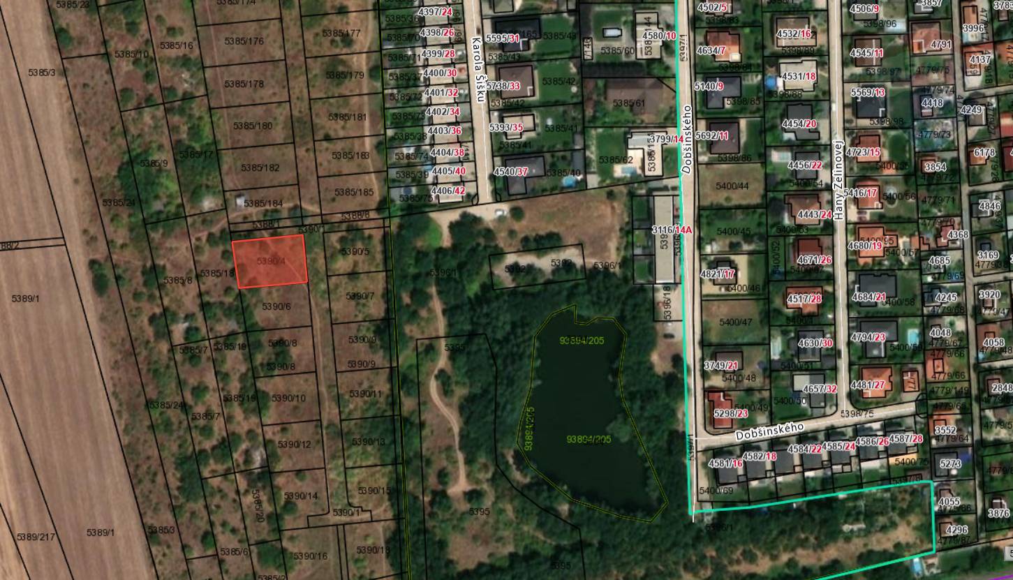 Na predaj investičný pozemok v Senci, 699 m2