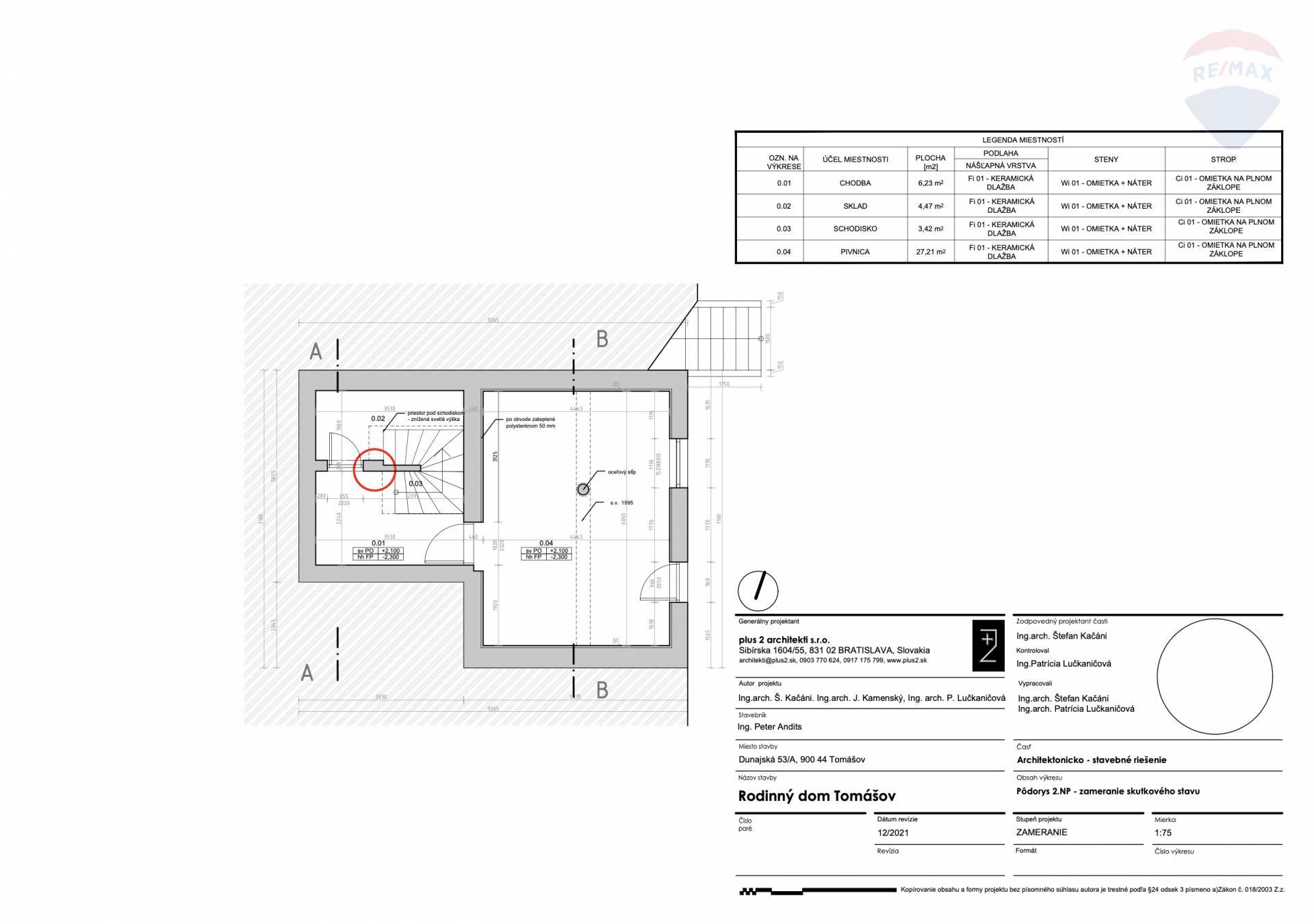 Predaj domu 289 m2, Tomášov  -  RODINNÝ DOM PRI MALOM DUNAJI 20 MINÚT OD BA - TOMÁŠOV