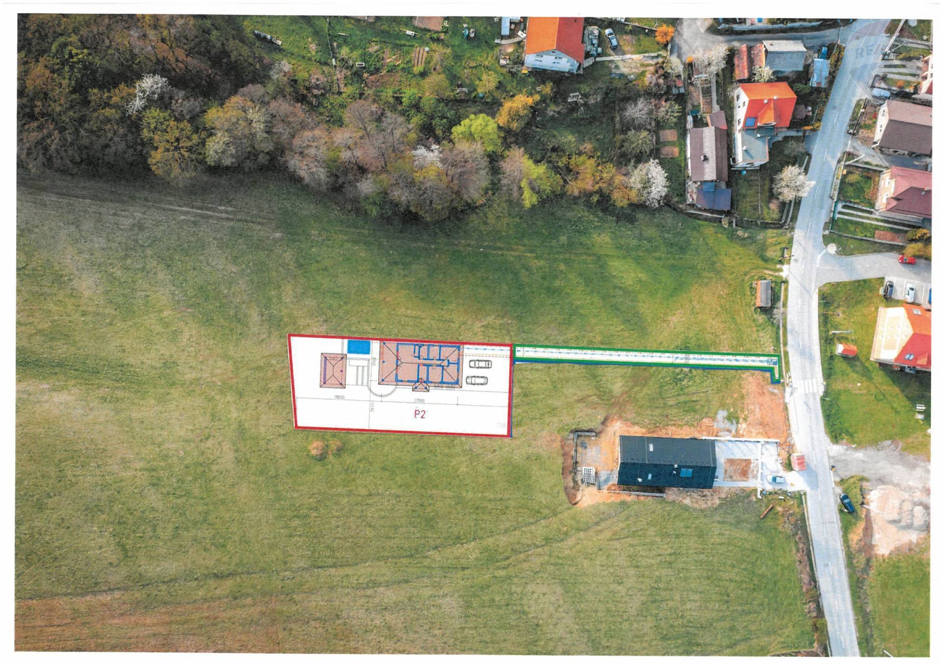 PREDAJ - stavebný pozemok na rodinný dom Kocúrany okres Prievidza