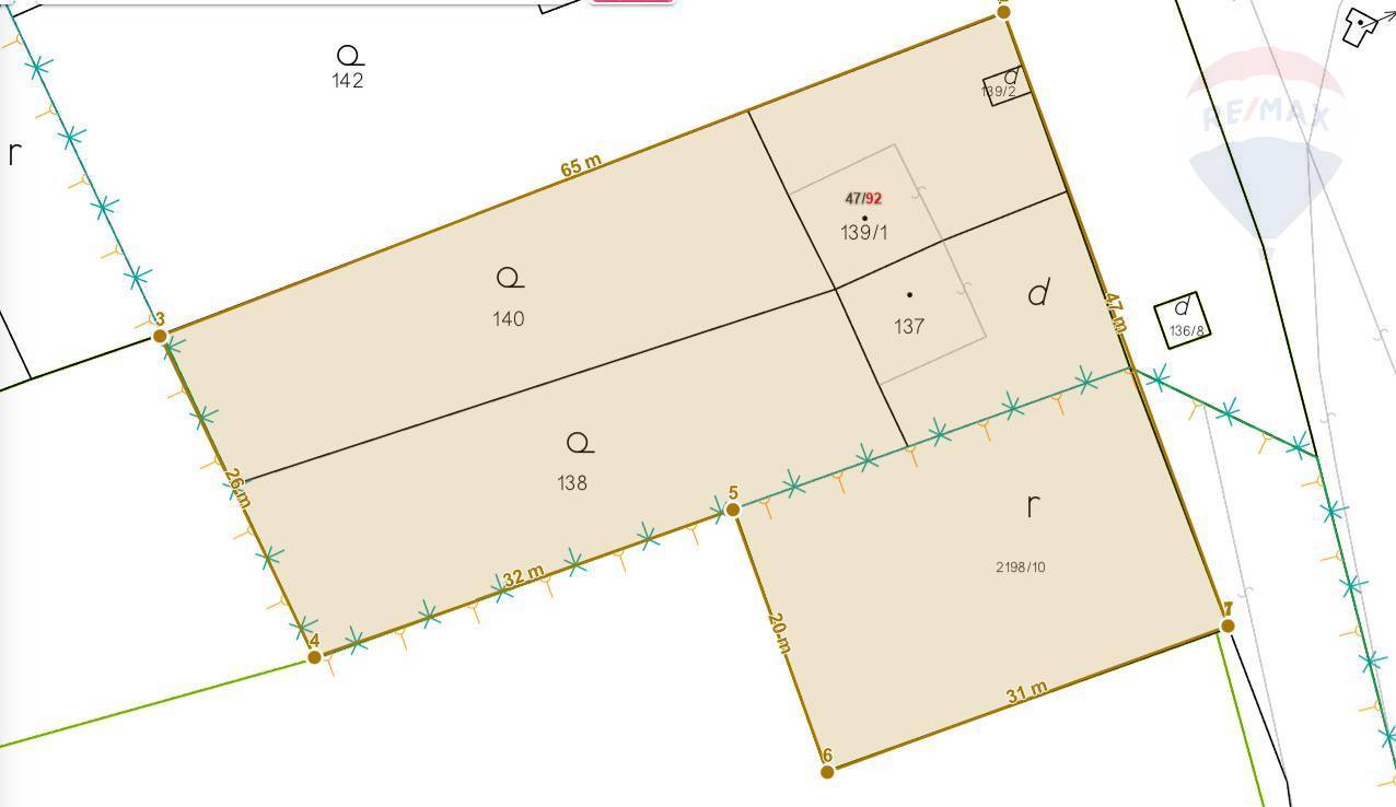 Investičné stavebné pozemky - 2278 m2 - Nitrianske Pravno