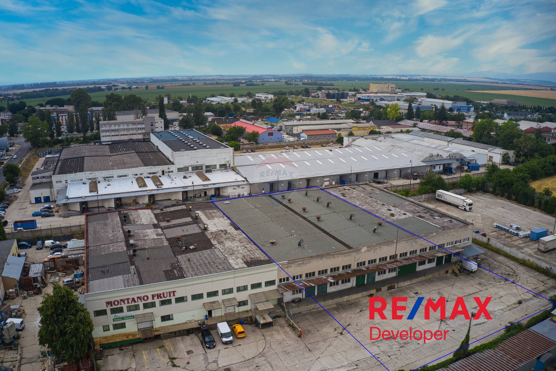 RE/MAX  ponúka na prenájom skladové priestory v Trnave s výbornou dostupnosťou na diaľničný obchvat.