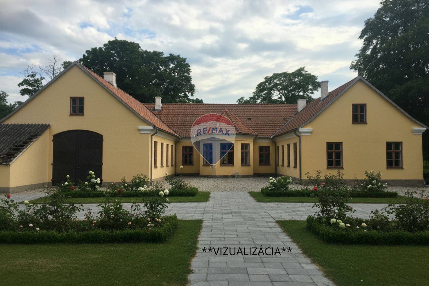 Exkluzívna klasicistická kúria v Jatove – historický objekt s veľkým investičným potenciálom