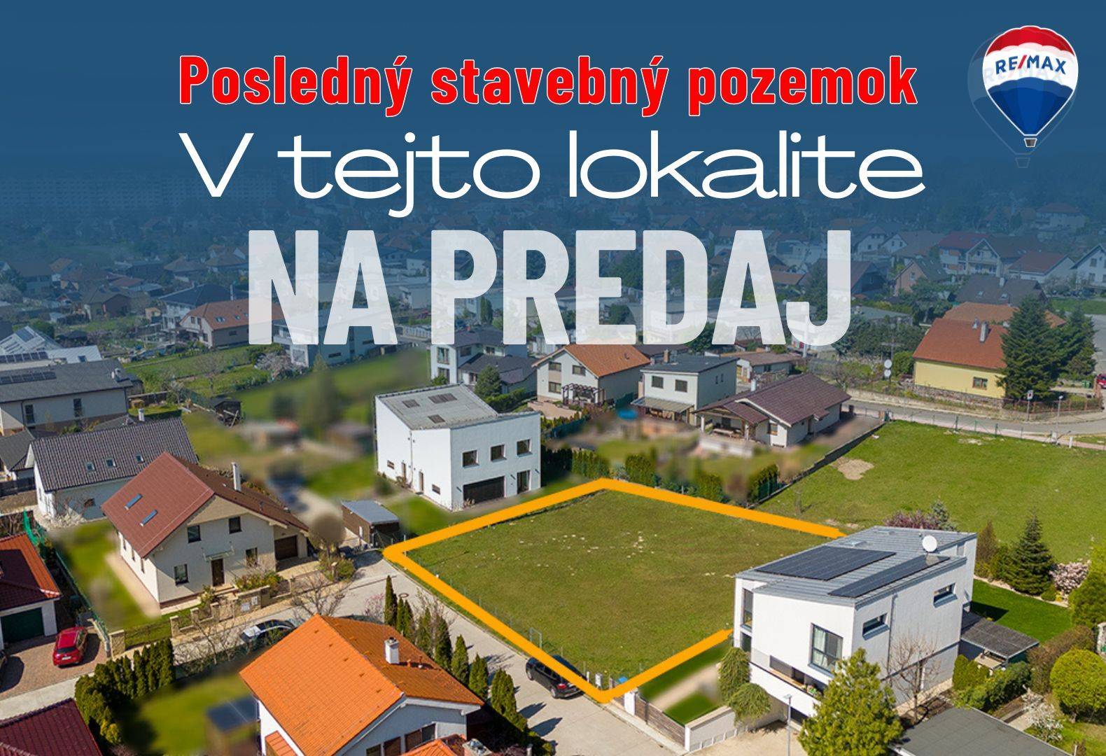 VÝNIMOČNÁ PONUKA - Na predaj stavebný pozemok v obci Stupava
