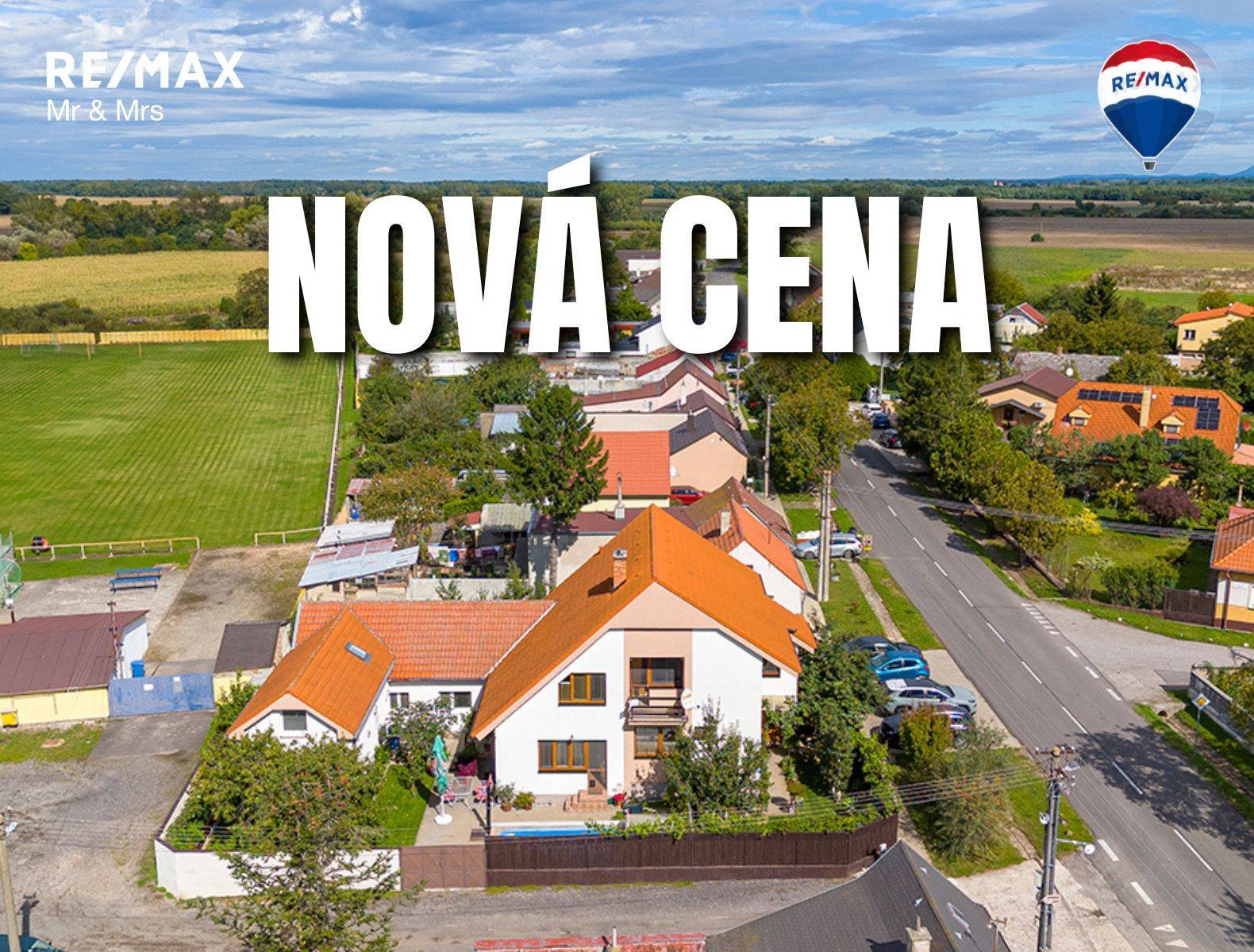 Na predaj 8-izbový dvojgeneračný rodinný dom v obci Záhorská Ves