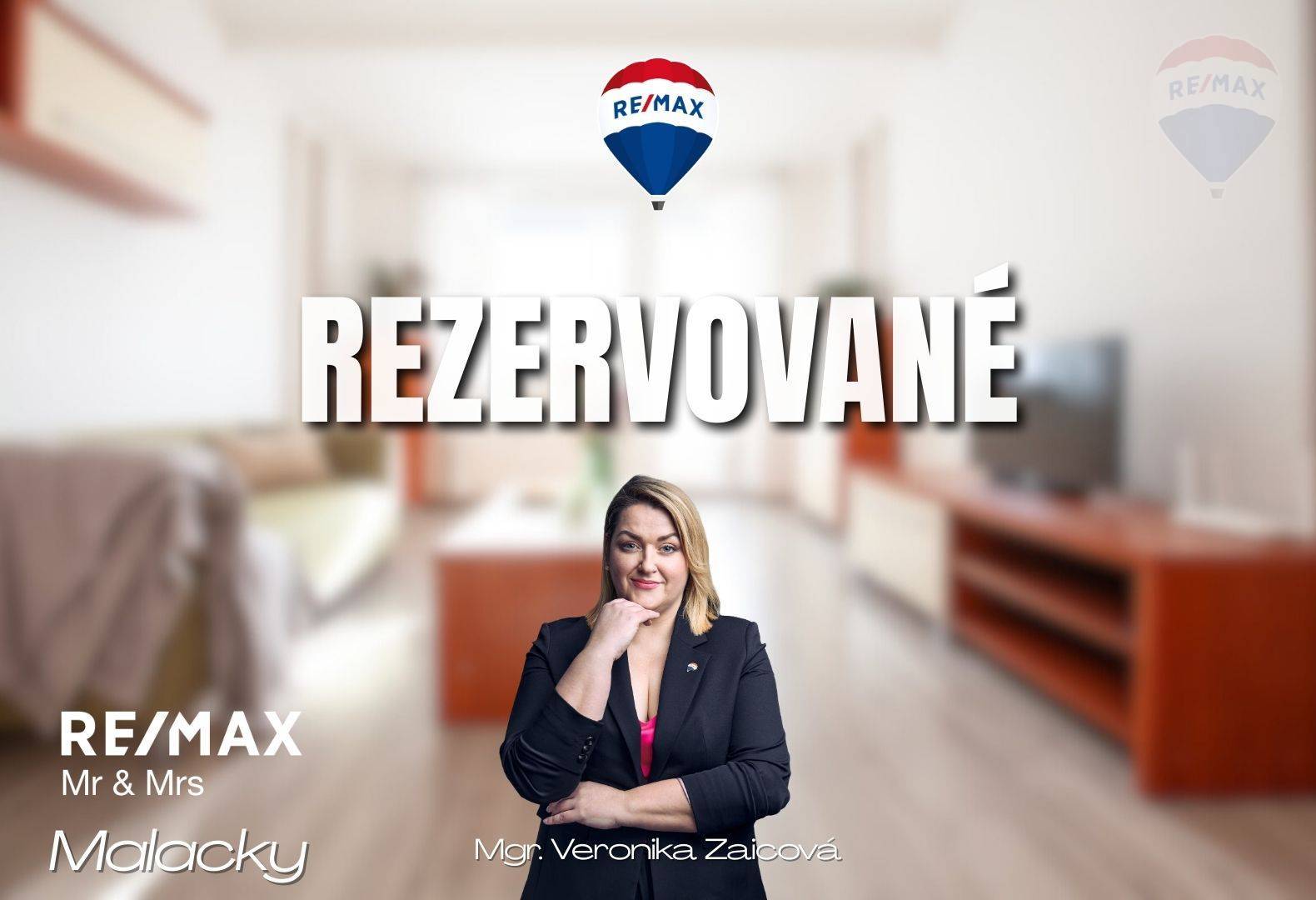 Priestranný 3-izbový byt v centre Malaciek – ideálna poloha aj dispozícia