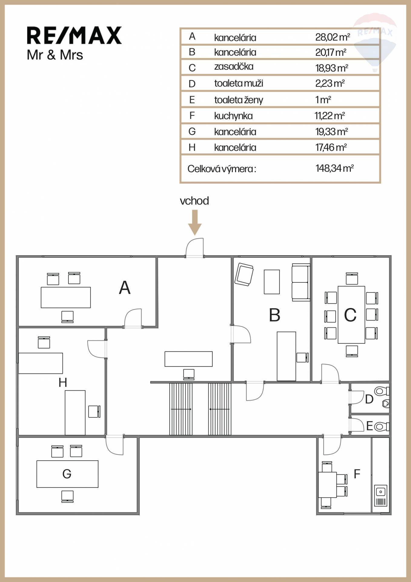 Predaj komerčného priestoru 186 m2, Bratislava - Staré Mesto  -