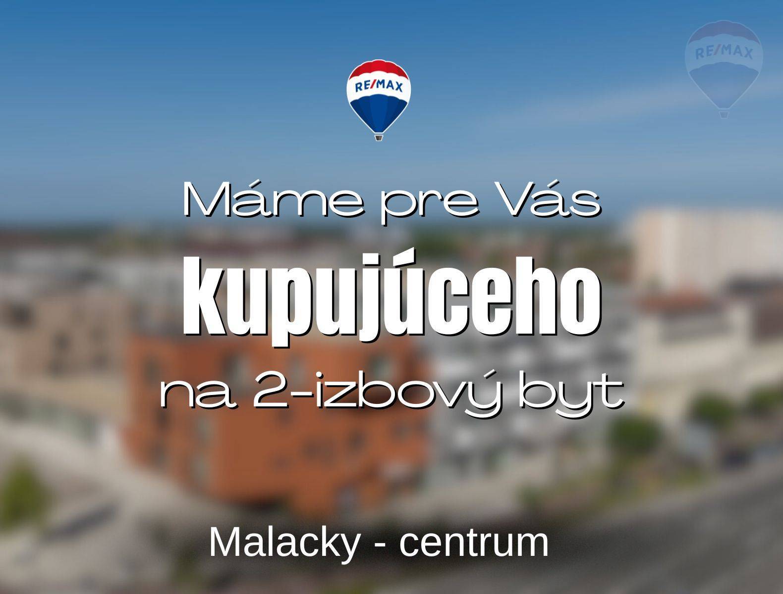 Napredaj 2 izbový byt, Malacky
