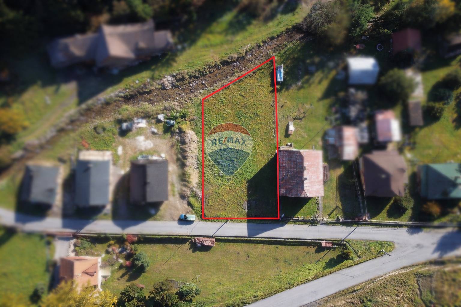 PREDAJ, Pozemok 807 m2, Vyšná Boca, centrum obce