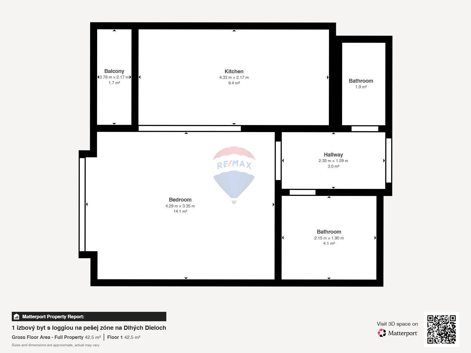 Predaj bytu (1 izbový) 35 m2, Bratislava - Karlova Ves  -