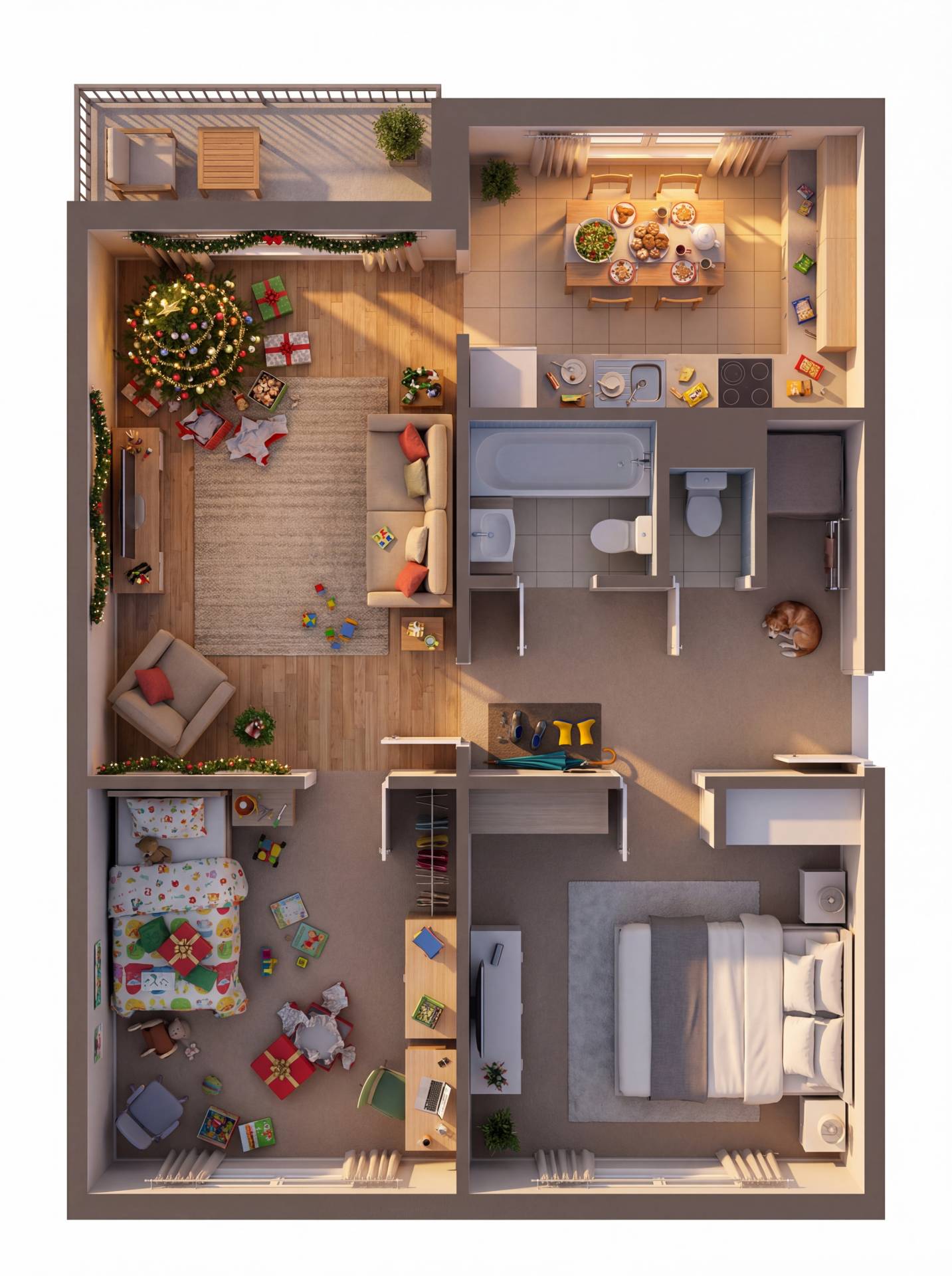 NA PRENÁJOM 3-izbový byt