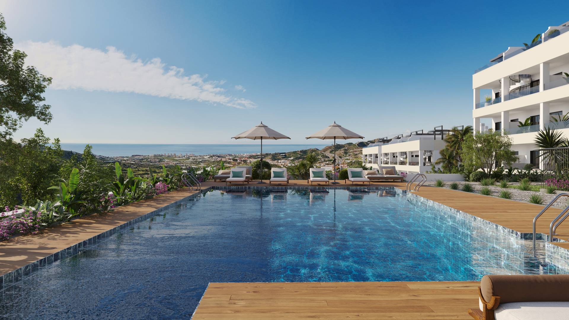 Luxusné bývanie v Torrox: Prvotriedne apartmány s výhľadom na more