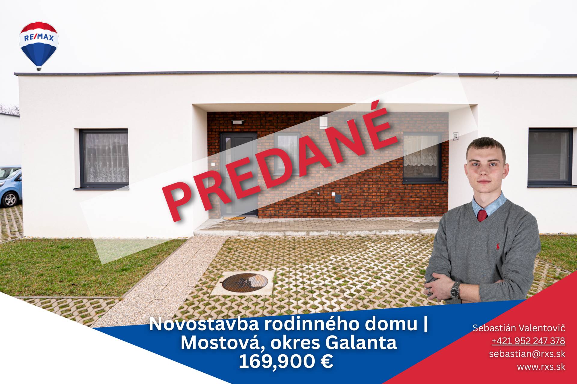 PREDANÉ Novostavba rodinného domu | Mostová, okres Galanta | Kompletné zariadenie