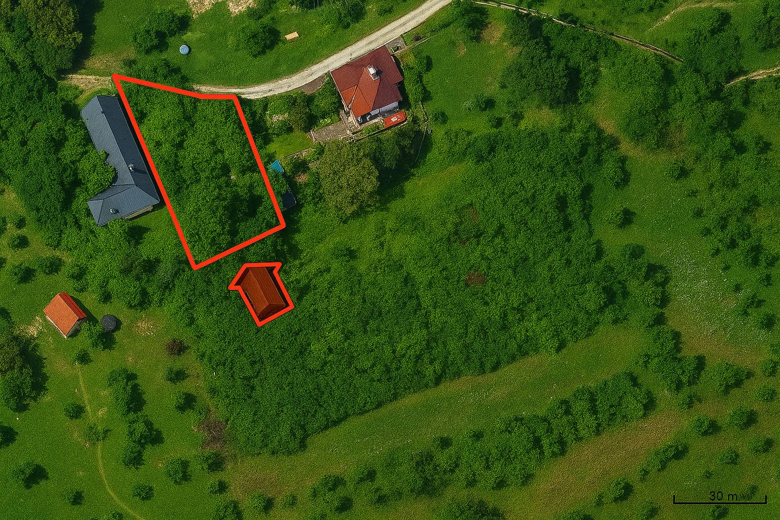 Pozemok na stavbu v Moravskom Lieskovom