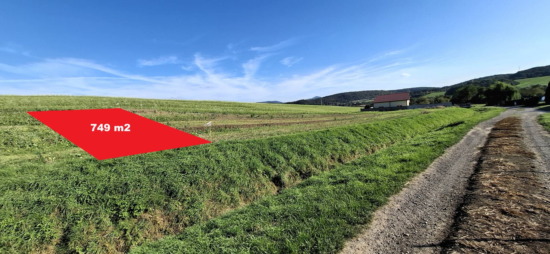 Pozemok na stavbu v Skalke nad Váhom